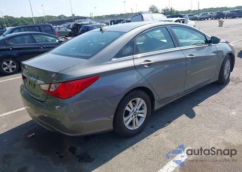 2013 Hyundai Sonata Gls from USA, damaged, VIN 5NPEB4AC1DH616296